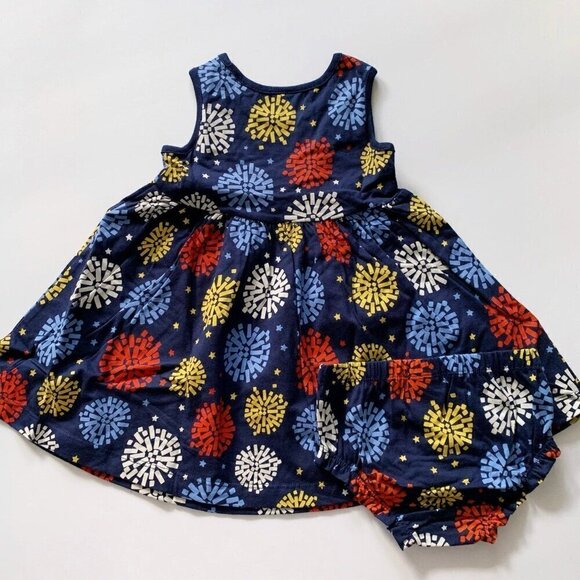 Hanna Andersson Baby Girl Dress & Bloomer Set 2T 85 cm - Picture 5 of 8